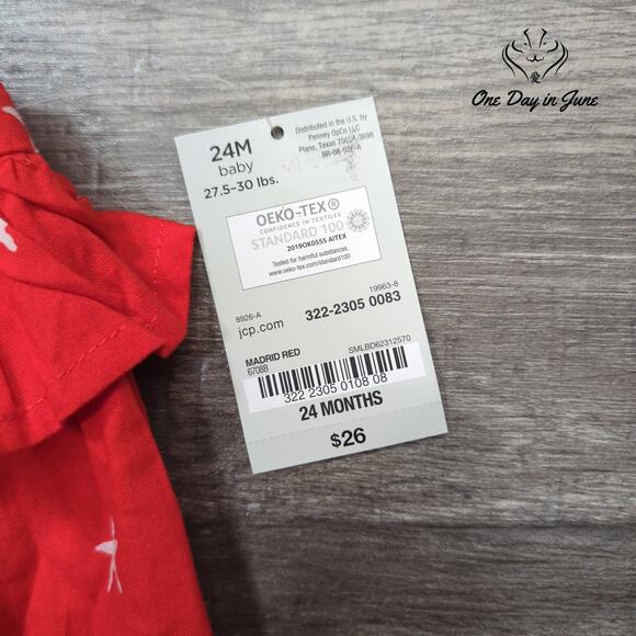 Okie Dokie Sleeveless Romper Size 24M - Picture 2 of 3